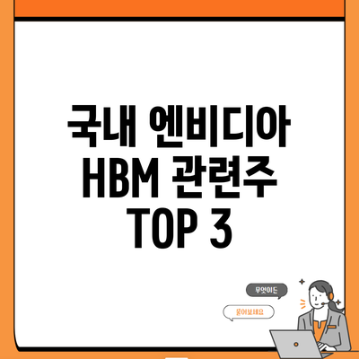 국내 엔비디아 HBM 관련주 TOP 3