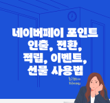 네이버페이 포인트 인출, 전환, 적립, 이벤트, 선물 사용법