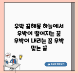 우박 꿈해몽 하늘에서 우박이 떨어지는 꿈 우박이 내리는 꿈 우박 맞는 꿈