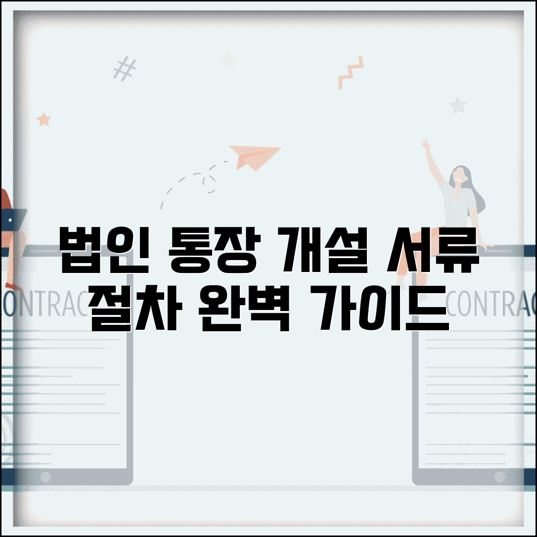 법인사업자 통장개설 서류 절차 | 법인 사업자통장 개설 완벽 가이드