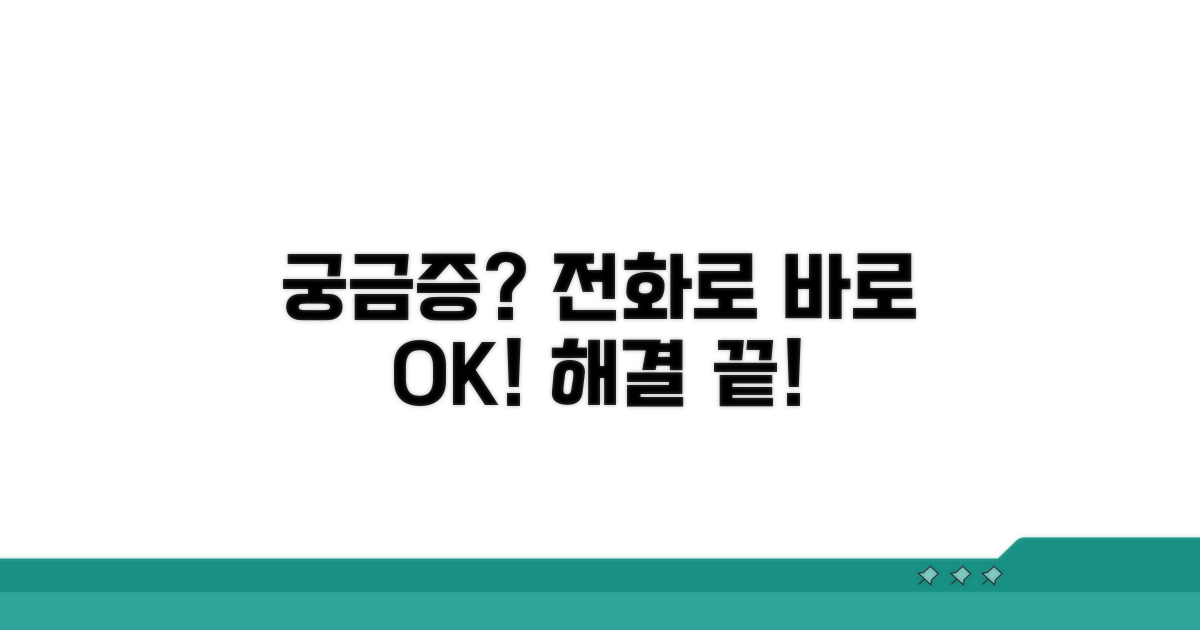 궁금한 점? 전화로 바로 해결