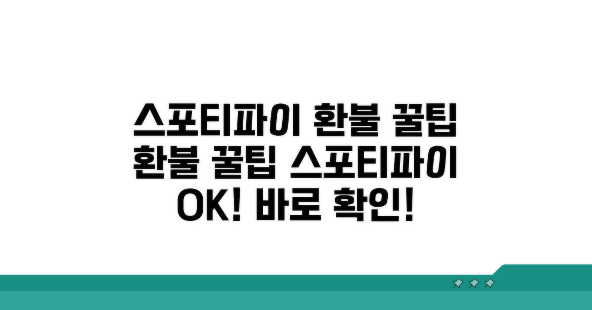 스포티파이 환불 꿀팁