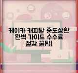 케이카캐피탈 중도상환 절차 안내 | 자동차대출 관리 | 수수료 절감 전략