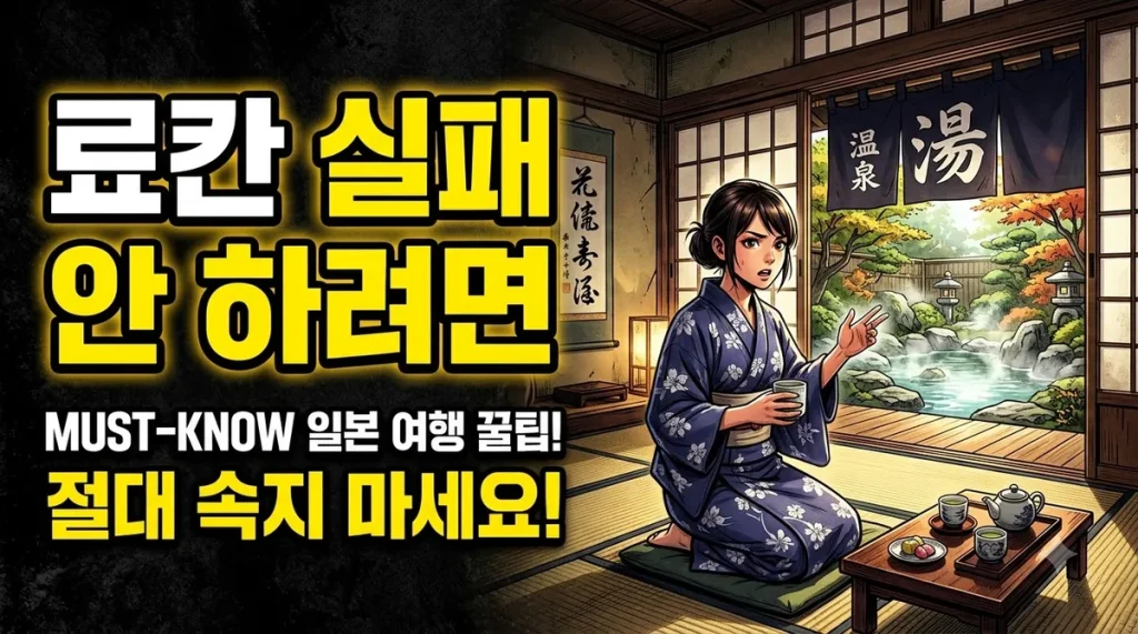 온천 료칸 고르는 법 안내 이미지