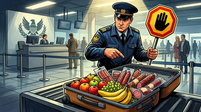 일본 반입 검역 — 육류·과일 반입 금지와 벌칙