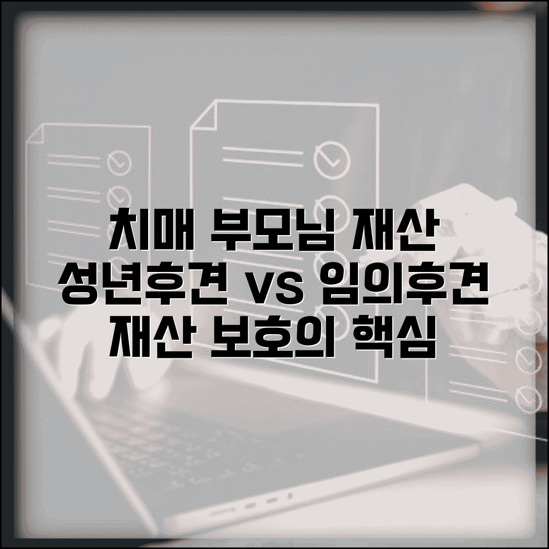 치매 부모님 재산 보호하려면 | 성년후견인 vs 임의후견 차이