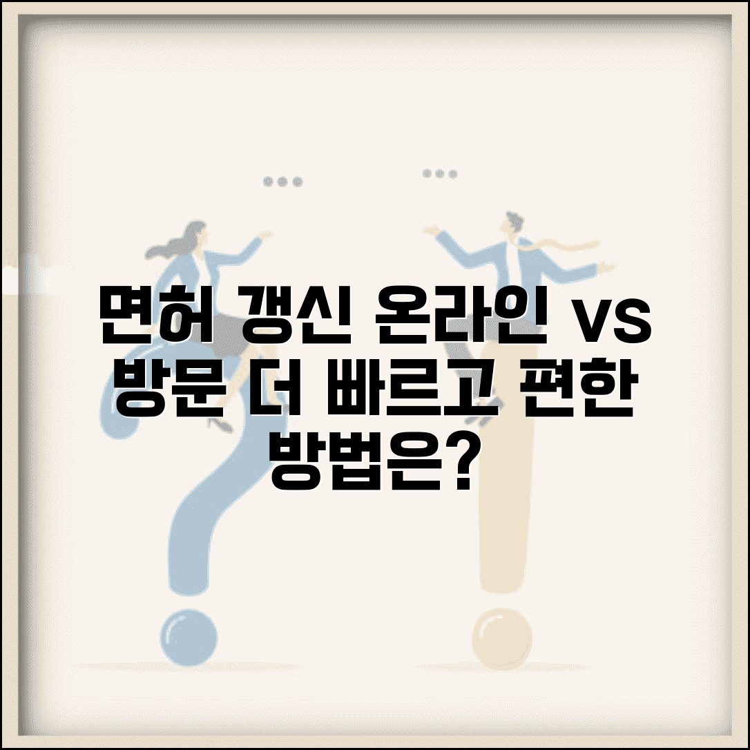 면허 갱신 온라인 vs 방문 | 어떤 방법이 더 편리하고 빠른지 비교 분석