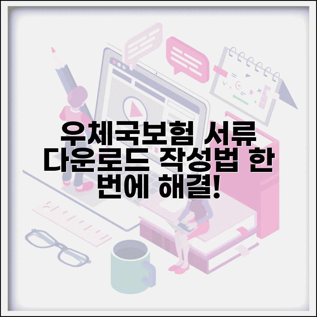 우체국보험 청구서류 다운로드 | 양식 받고 작성법까지 한번에 해결