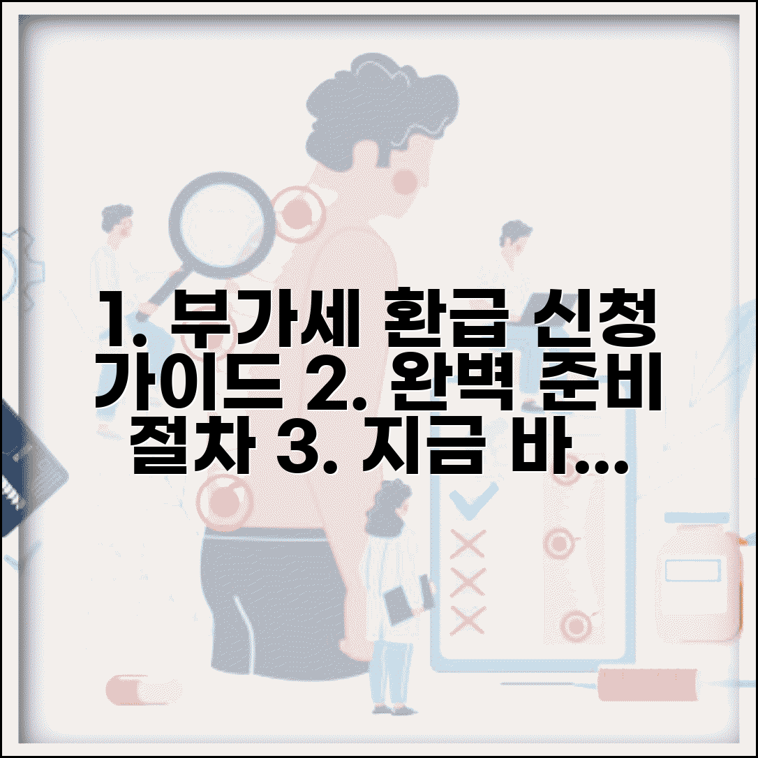부가세환급신청방법 절차 서류 준비 | 부가세 환급 완벽 신청법