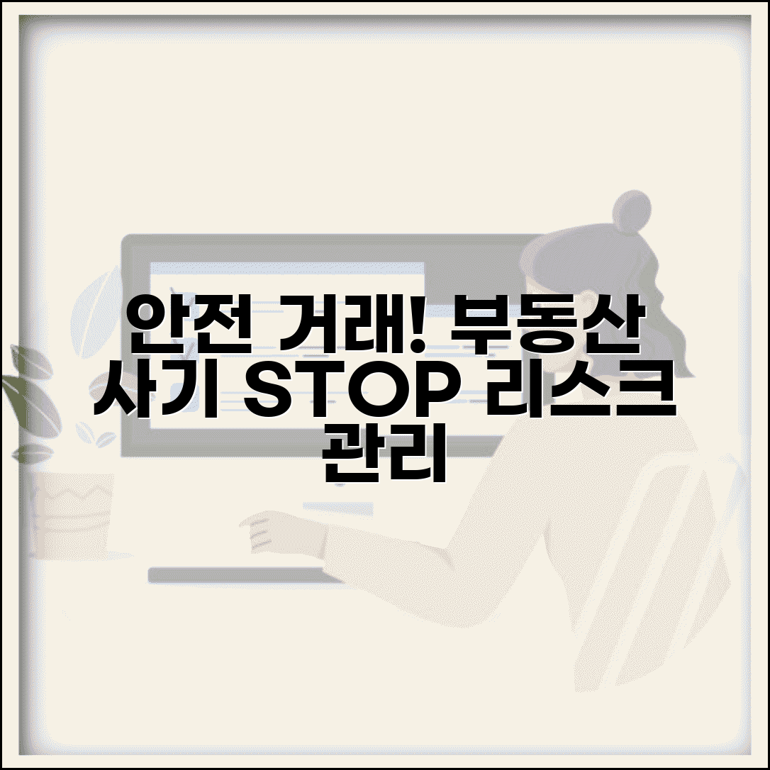 부동산 거래 대리인 위험 관리 | 사기 방지 및 안전 거래 전략