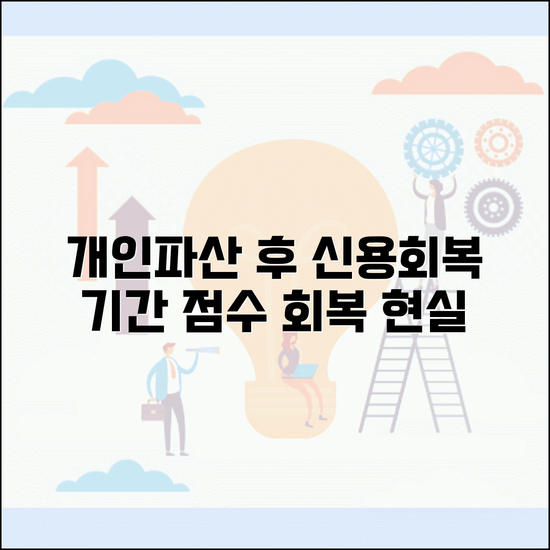 개인파산 면책후 신용회복기간 | 신용점수 회복 현실적 시간표
