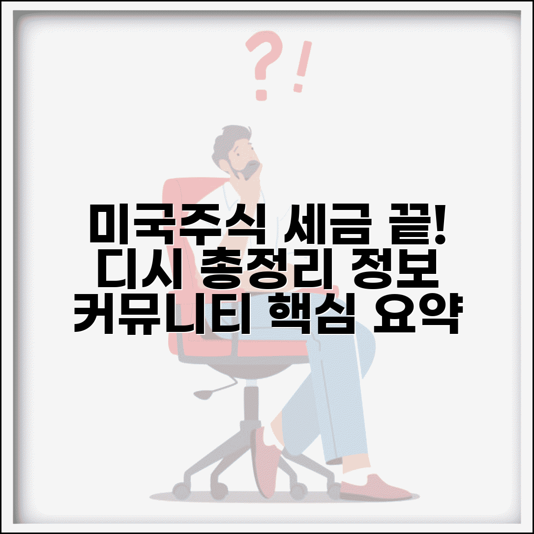 미국주식 세금 정리 디시 종합 정보 | 커뮤니티 사용자 정보 총정리