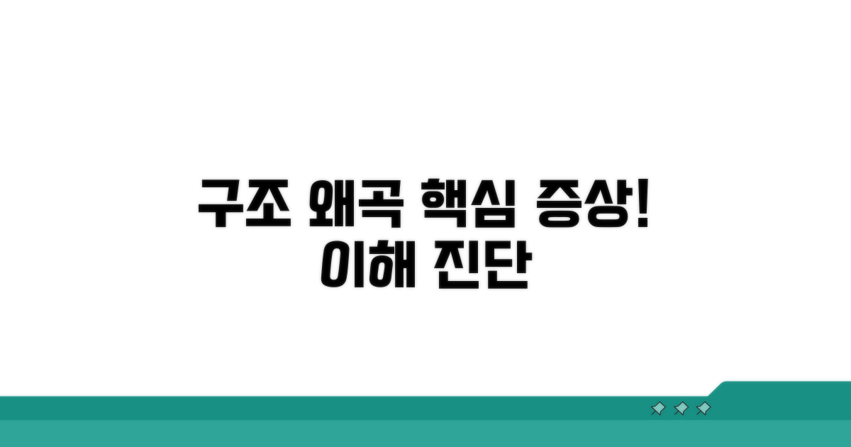 구조 왜곡, 의미와 핵심 증상
