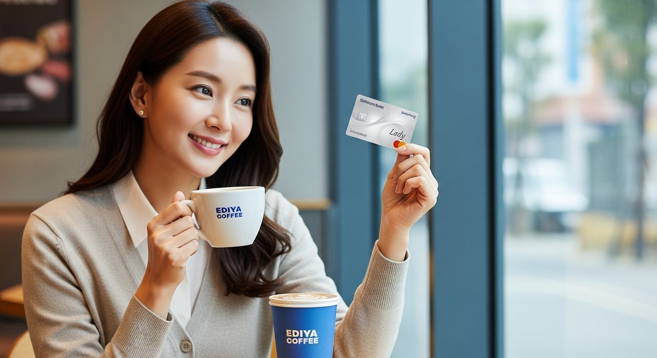 이디야 할인 신한 Lady, 레이디카드로 꿀팁 놓치지 마세요