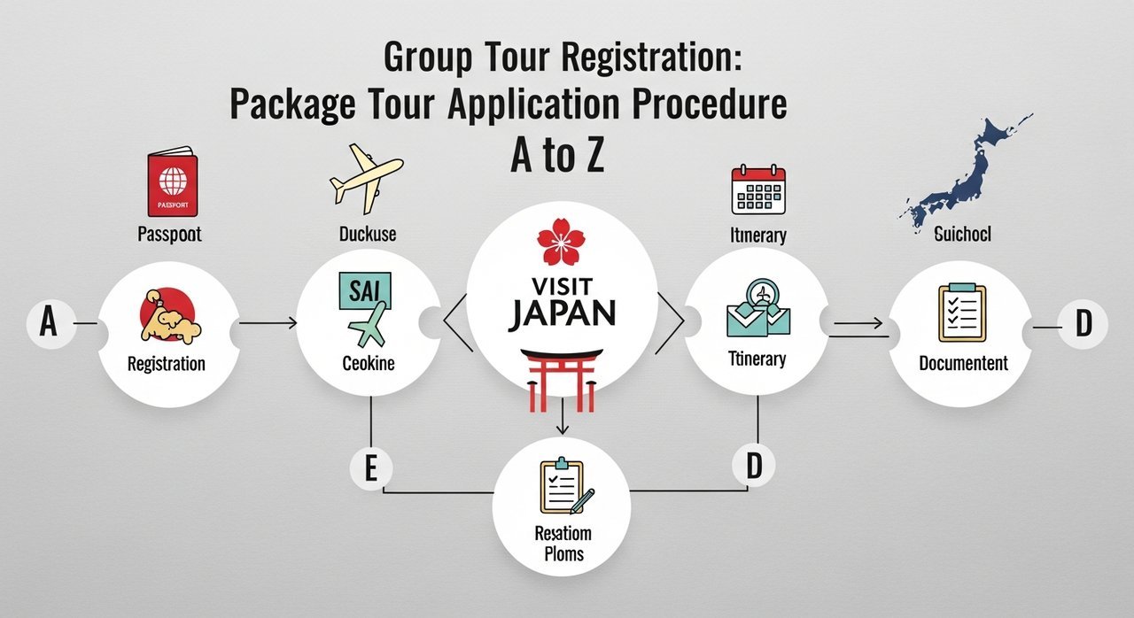 비짓재팬 단체여행 등록: 패키지여행 신청절차 A to Z