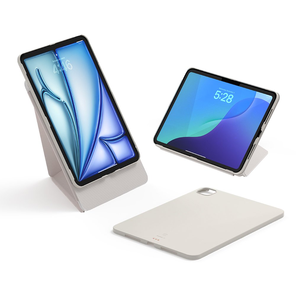 레드빈 매직키보드 호환 분리형 아이패드 케이스 커버 J1 베이지, 아이패드에어11 5세대 상세 이미지 1