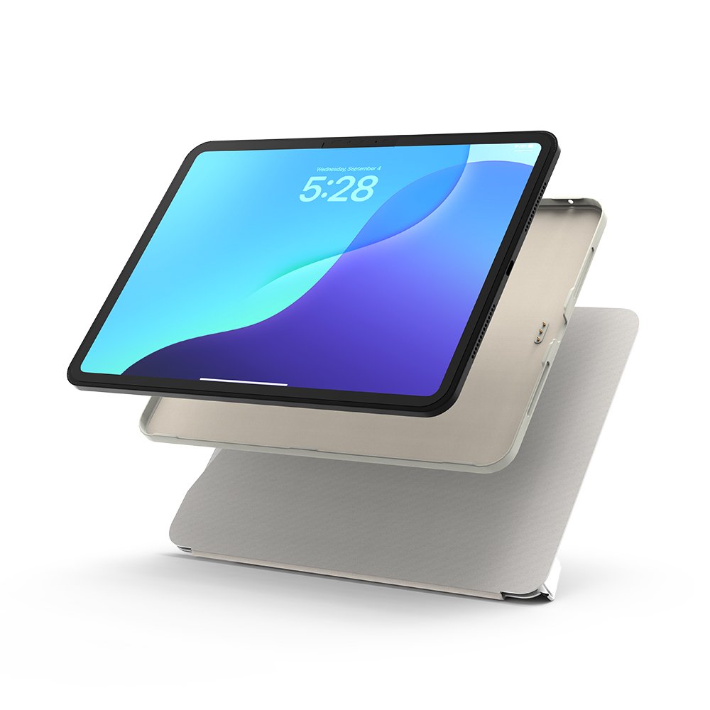 레드빈 매직키보드 호환 분리형 아이패드 케이스 커버 J1 베이지, 아이패드에어11 5세대 상세 이미지 2