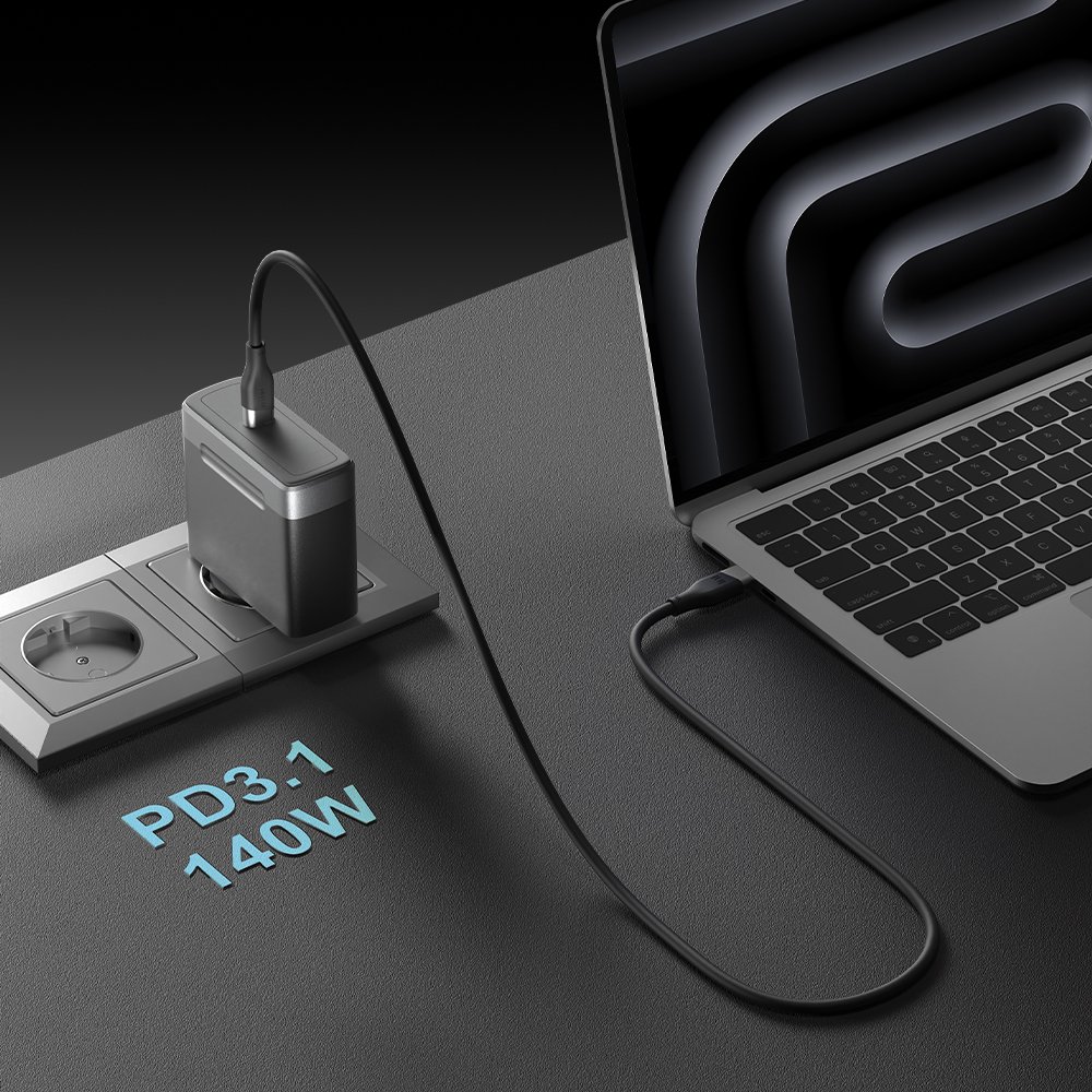 PD3.1 140W PPS GaN 접지 초고속 충전기 GX610 상세 이미지 1