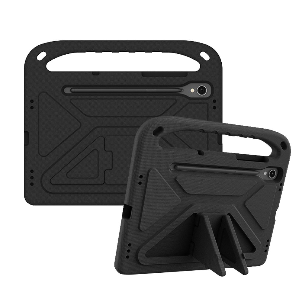 갤럭시탭 S11 케이스 범퍼 키즈 에바폼 슈퍼윙 블랙, 탭 S11 상세 이미지 1