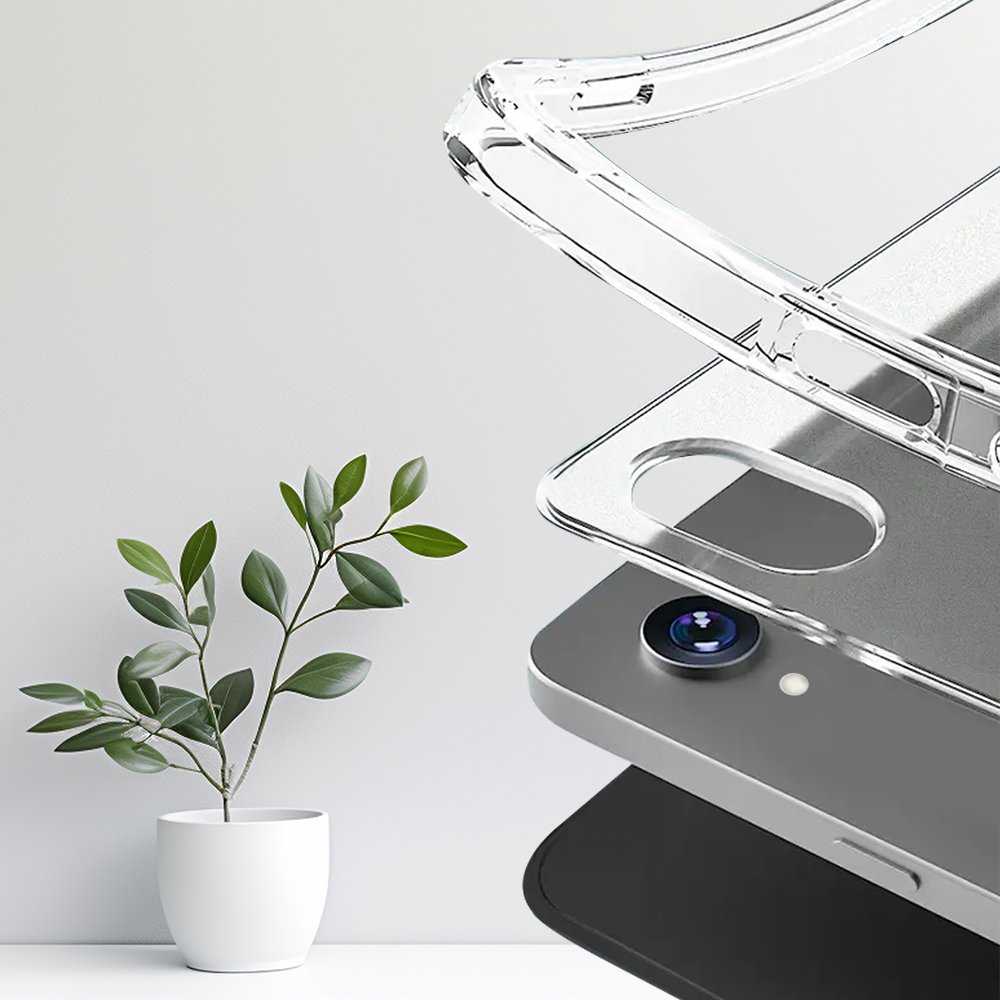 갤럭시탭 S11 케이스 투명 커버 S펜수납 Y형 블랙, 탭 S11 상세 이미지 2