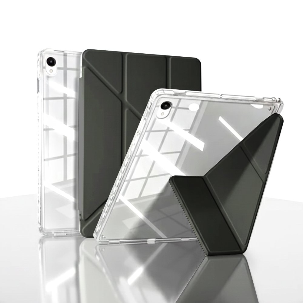 갤럭시탭 S11 케이스 투명 커버 S펜수납 Y형 블랙, 탭 S11 상세 이미지 2