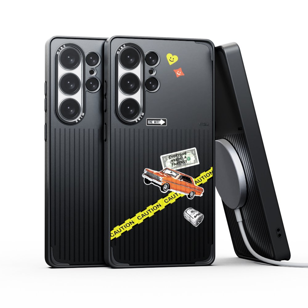 미아크 갤럭시 맥세이프 케이스 무드 스티커 포함 실버, 갤럭시S26 울트라 상세 이미지 1