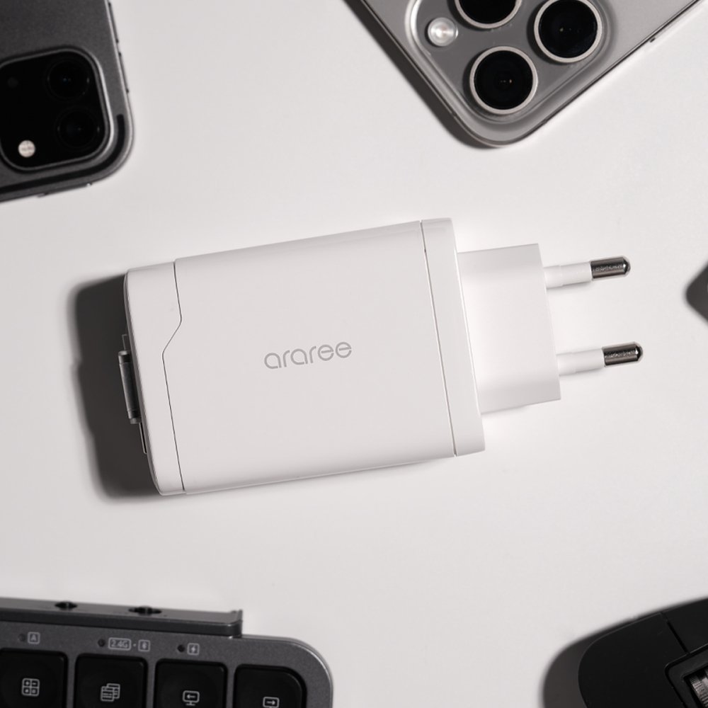 65W GaN 2포트 C타입 케이블 일체형 PD PPS 초고속 충전기 볼트65 상세 이미지 2