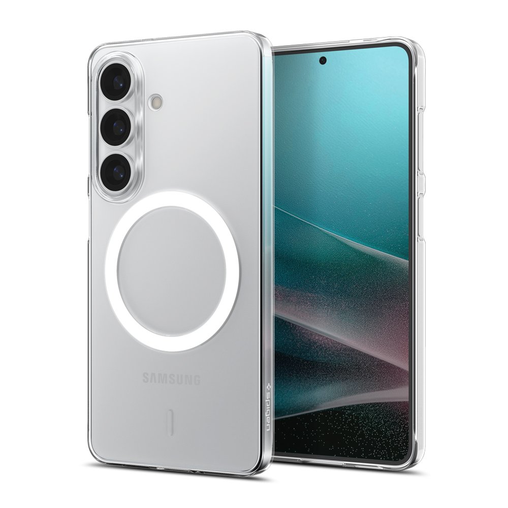 Qi2 인증 갤럭시 맥세이프 케이스 초슬림 에어스킨 맥핏 클리어화이트, 갤럭시S26 플러스 상세 이미지 2