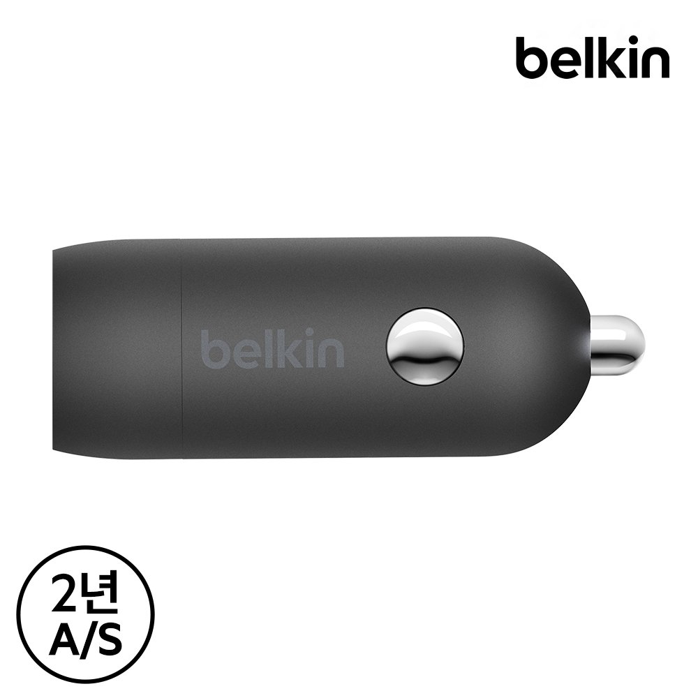 벨킨 30W C타입 PD 3.0 PPS 차량용 고속 충전기 CCA004bt 아이폰17 16 15 14 갤럭시 S26 S25 아이패드 호환 상세 이미지 1
