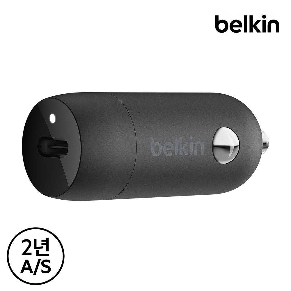 벨킨 30W C타입 PD 3.0 PPS 차량용 고속 충전기 CCA004bt 아이폰17 16 15 14 갤럭시 S26 S25 아이패드 호환 상세 이미지 2