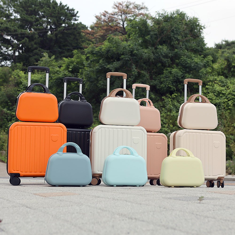 기내용 캐리어 레디백 세트 55cm 18 인치, 베이지 상세 이미지 1