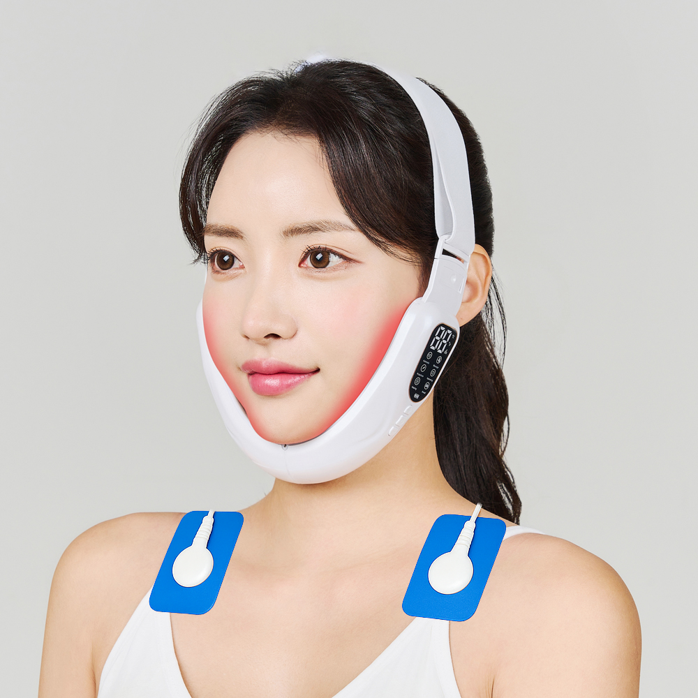 모드샷 얼굴 마사지기 윤곽관리 EMS 기계 고주파 진동 리프팅 턱살 뷰티디바이스 상세 이미지 1