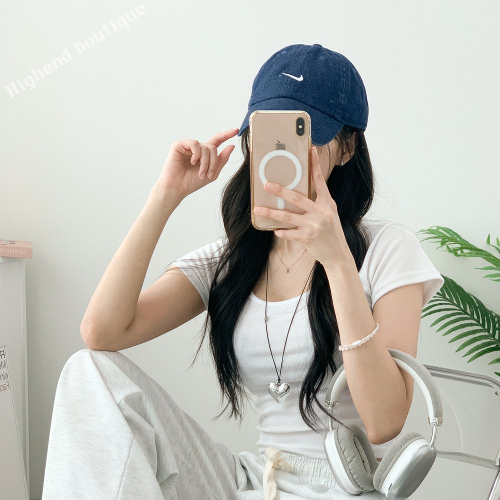 나이키 청모자 데님 러닝 볼캡 캡 모자 상세 이미지 2