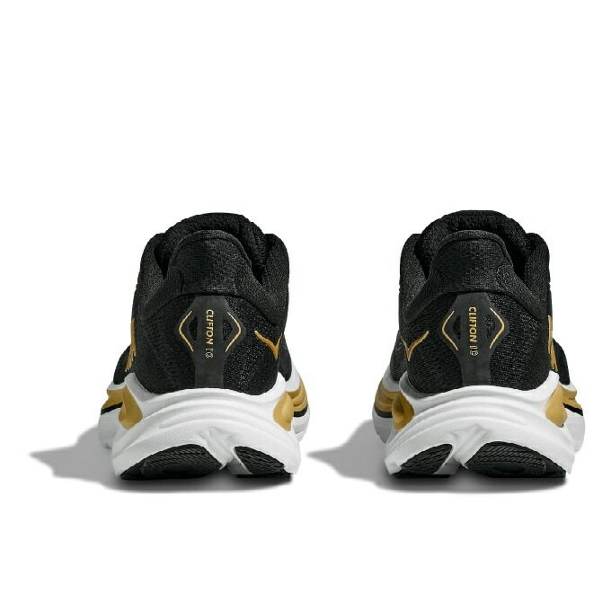 호카 클리프톤 10 런닝화 마라톤화 여성 블랙 골드 1162050-BKGD 상세 이미지 2