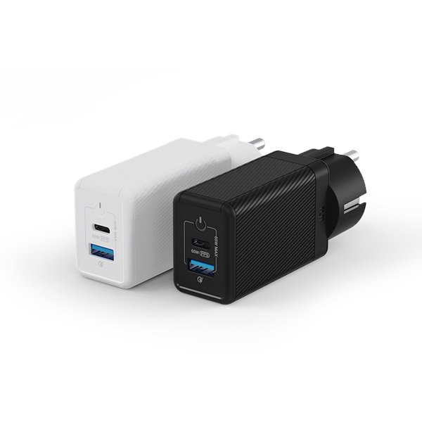 USB PD 65W PPS GaN 접지 듀얼 초고속 충전기 GC720 블랙 상세 이미지 2