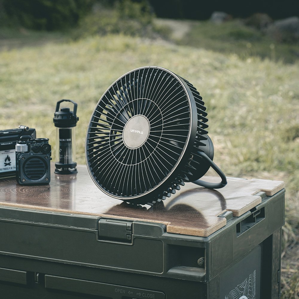 벤딕트 캠핑 선풍기 써큘레이터 탁상용 충전식 무소음 무선 무드등 BLDC 더블로우 상세 이미지 2