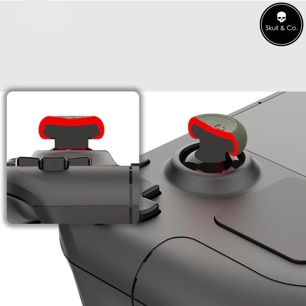 스팀덱 ROG XBOX Ally 스틱커버 스컬앤코 썸그립 상세 이미지 1