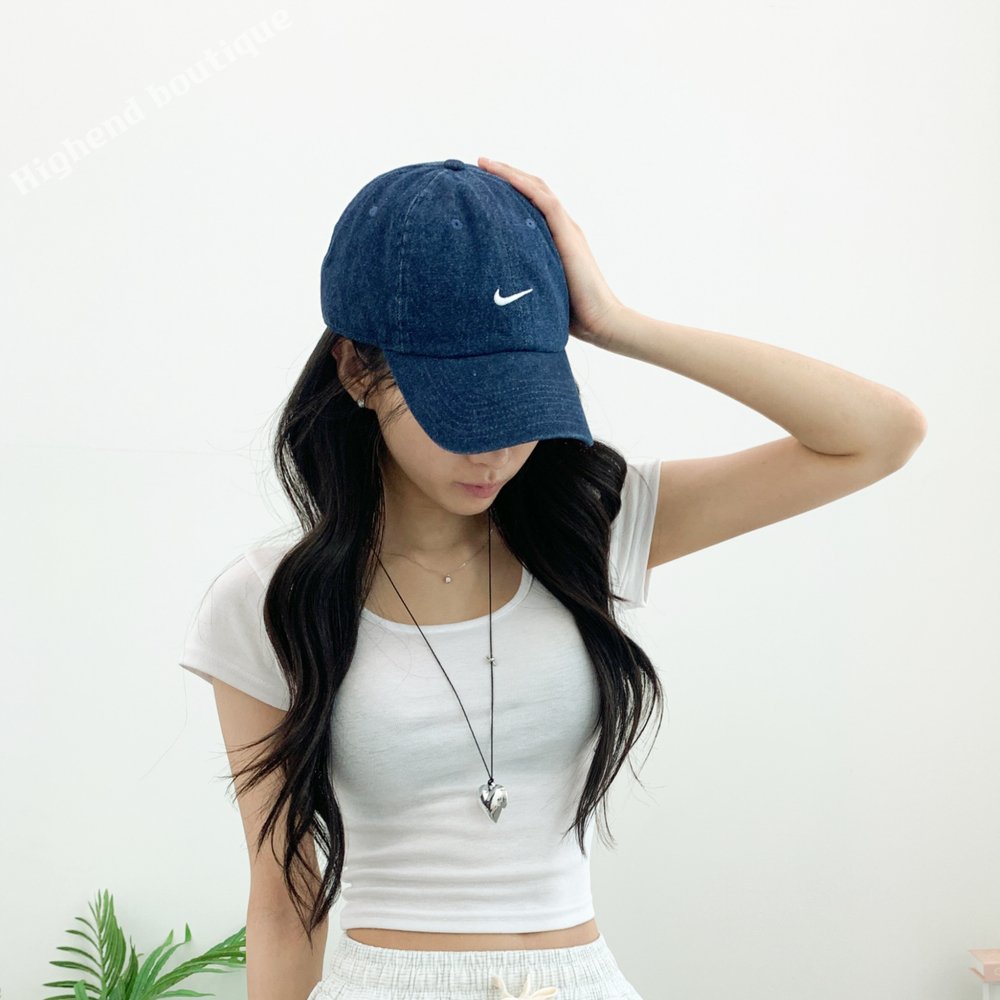 나이키 청모자 데님 러닝 볼캡 캡 모자 상세 이미지 1