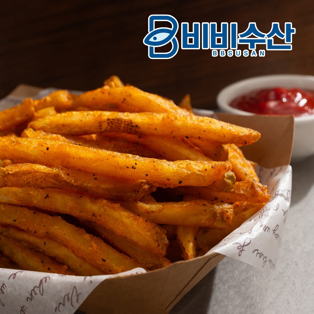 케이준 감자튀김1kg+1kg 상세 이미지 1