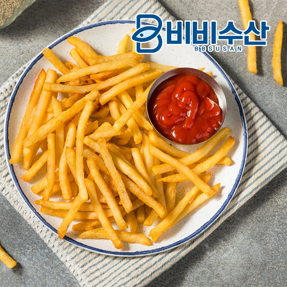 케이준 감자튀김1kg+1kg 상세 이미지 1