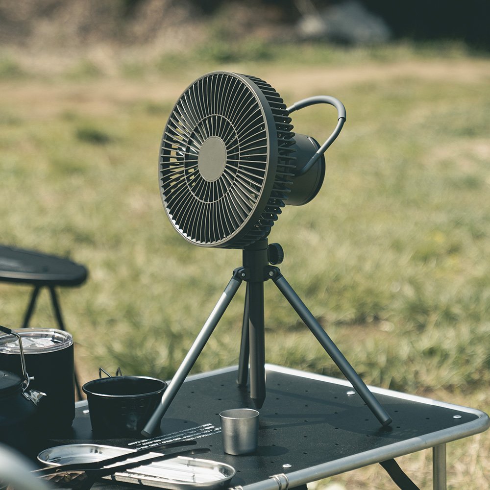 벤딕트 캠핑 선풍기 써큘레이터 탁상용 충전식 무소음 무선 무드등 BLDC 더블로우 상세 이미지 2