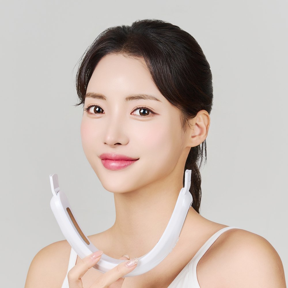 모드샷 얼굴 마사지기 윤곽관리 EMS 기계 고주파 진동 리프팅 턱살 뷰티디바이스 상세 이미지 2