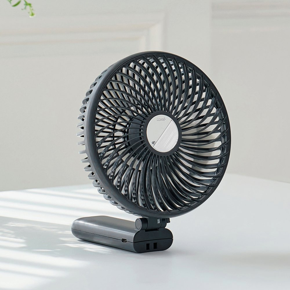 프롬비 윈드스핀 빅팬 무선 폴더블 휴대용 선풍기 FB150 쿨그레이 상세 이미지 2
