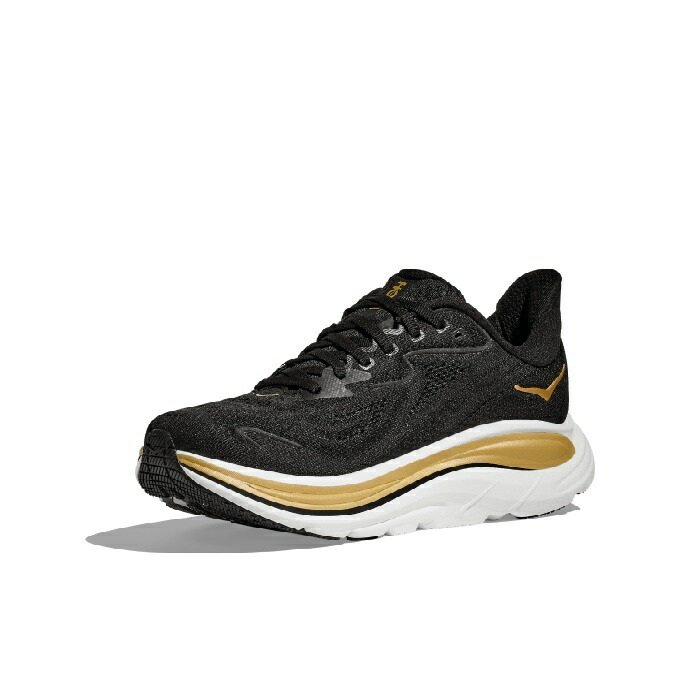 호카 클리프톤 10 런닝화 마라톤화 여성 블랙 골드 1162050-BKGD 상세 이미지 1