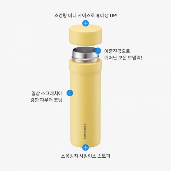 락앤락 데일리 포켓 미니텀블러 150ml 1+1 총 2개 구성 상세 이미지 1
